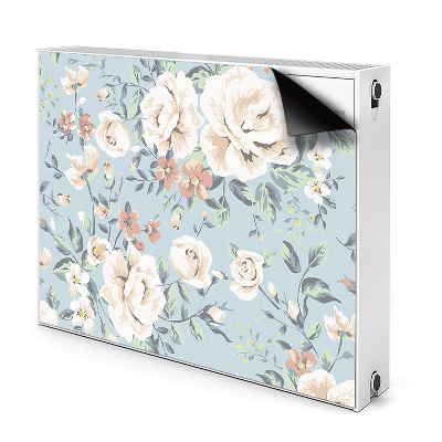 Magnet decorativ pentru calorifer Flori vintage stil