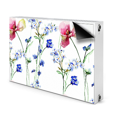 Magnet decorativ pentru calorifer Flori pictate