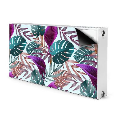 Magnet decorativ pentru calorifer Frunze tropicale