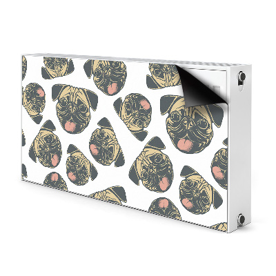 Magnet decorativ pentru calorifer Pugs