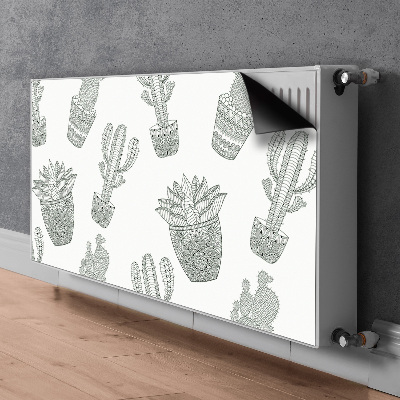 Magnet decorativ pentru calorifer Cacti mexicani