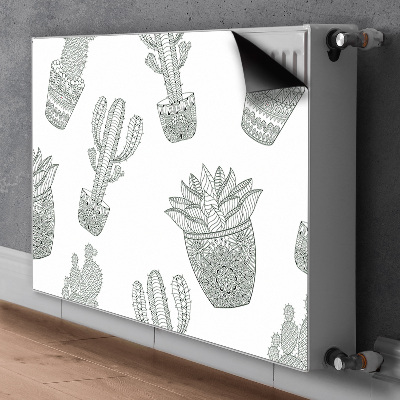 Magnet decorativ pentru calorifer Cacti mexicani