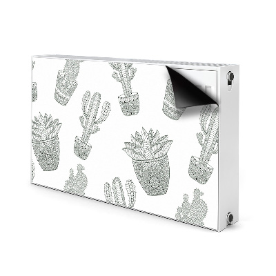 Magnet decorativ pentru calorifer Cacti mexicani