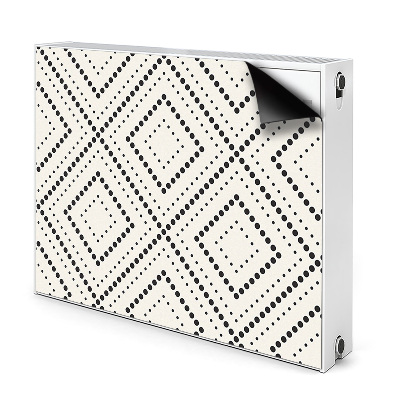 Magnet decorativ pentru calorifer Model geometric