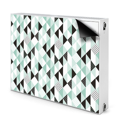 Magnet decorativ pentru calorifer Model geometric