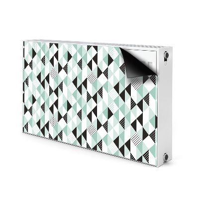 Magnet decorativ pentru calorifer Model geometric