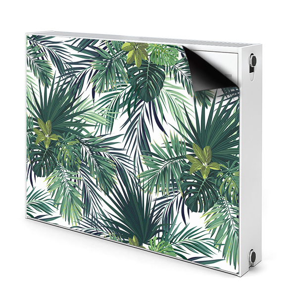 Magnet decorativ pentru calorifer Frunze tropicale