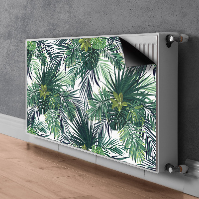 Magnet decorativ pentru calorifer Frunze tropicale