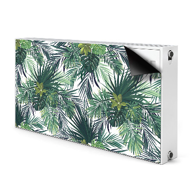 Magnet decorativ pentru calorifer Frunze tropicale