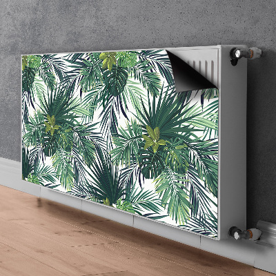 Magnet decorativ pentru calorifer Frunze tropicale