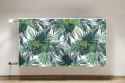 Magnet decorativ pentru calorifer Frunze tropicale