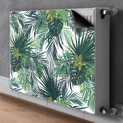 Magnet decorativ pentru calorifer Frunze tropicale