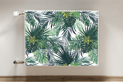 Magnet decorativ pentru calorifer Frunze tropicale