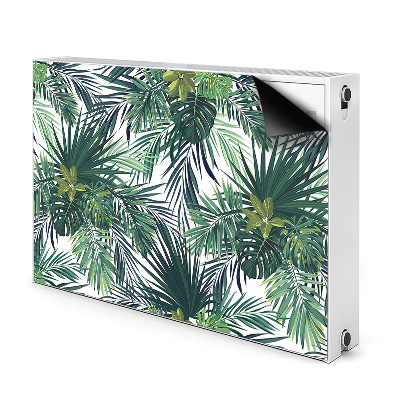 Magnet decorativ pentru calorifer Frunze tropicale