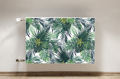 Magnet decorativ pentru calorifer Frunze tropicale