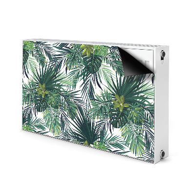 Magnet decorativ pentru calorifer Frunze tropicale