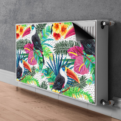 Magnet decorativ pentru calorifer Toucan