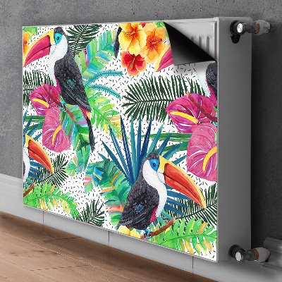 Magnet decorativ pentru calorifer Toucan