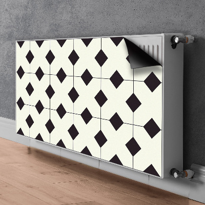 Magnet decorativ pentru calorifer Model geometric