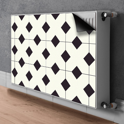 Magnet decorativ pentru calorifer Model geometric