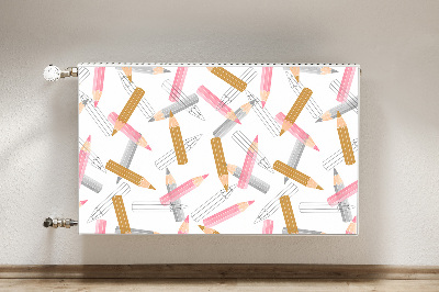 Capac decorativ pentru calorifer Creioane de model