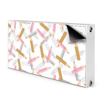 Capac decorativ pentru calorifer Creioane de model