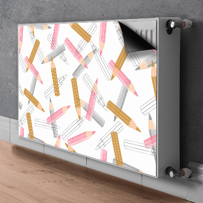 Capac decorativ pentru calorifer Creioane de model