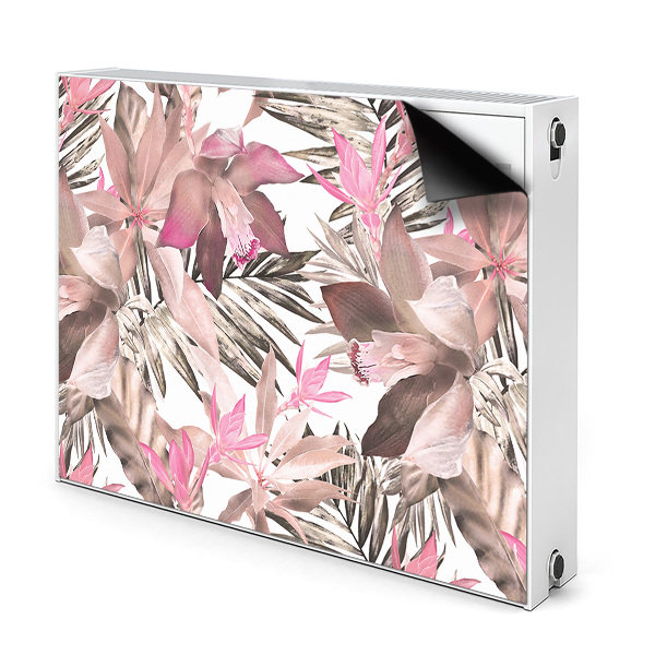 Magnet decorativ pentru calorifer Roz tropical