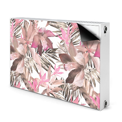 Magnet decorativ pentru calorifer Roz tropical