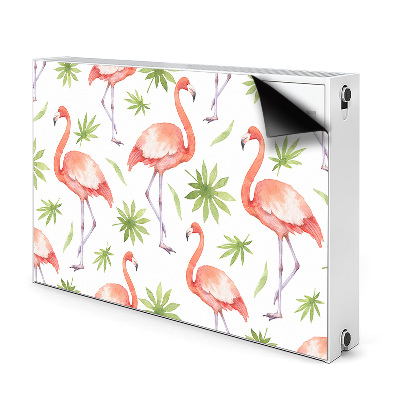 Magnet decorativ pentru calorifer Flamingos