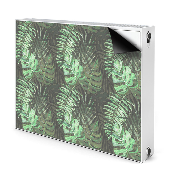 Magnet decorativ pentru calorifer Monstera tropicală