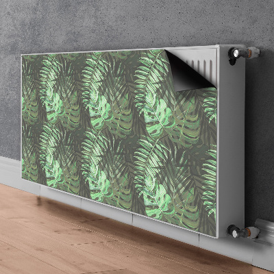 Magnet decorativ pentru calorifer Monstera tropicală