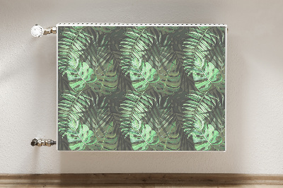 Magnet decorativ pentru calorifer Monstera tropicală