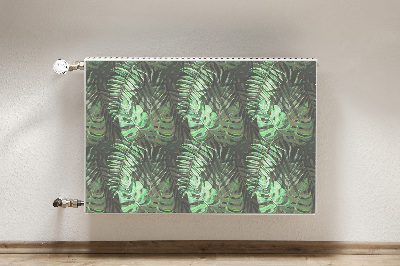 Magnet decorativ pentru calorifer Monstera tropicală