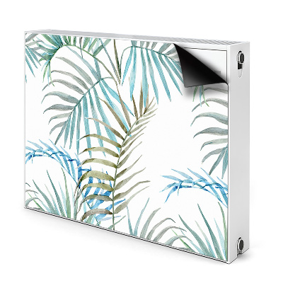 Magnet decorativ pentru calorifer Frunze tropicale