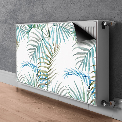 Magnet decorativ pentru calorifer Frunze tropicale