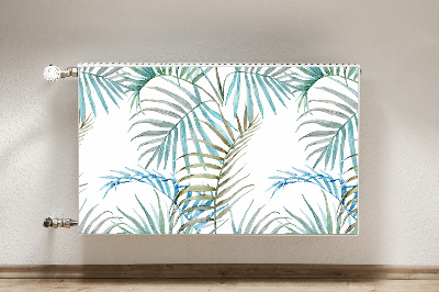 Magnet decorativ pentru calorifer Frunze tropicale