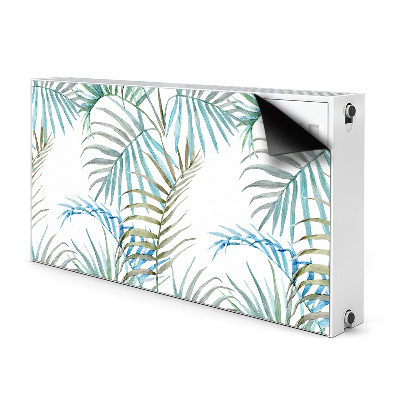 Magnet decorativ pentru calorifer Frunze tropicale