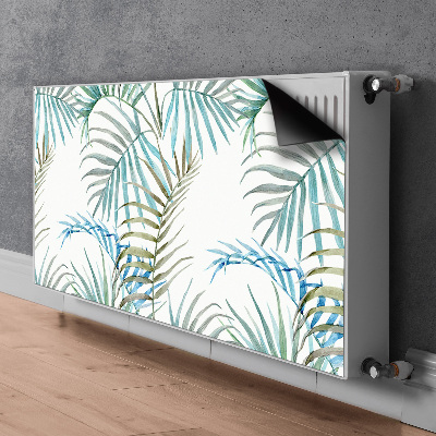 Magnet decorativ pentru calorifer Frunze tropicale