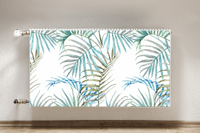 Magnet decorativ pentru calorifer Frunze tropicale