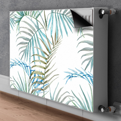 Magnet decorativ pentru calorifer Frunze tropicale