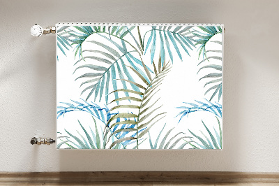 Magnet decorativ pentru calorifer Frunze tropicale