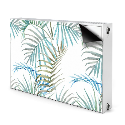 Magnet decorativ pentru calorifer Frunze tropicale