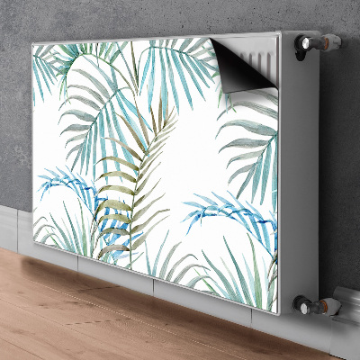 Magnet decorativ pentru calorifer Frunze tropicale