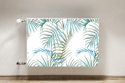 Magnet decorativ pentru calorifer Frunze tropicale