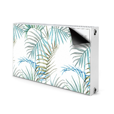 Magnet decorativ pentru calorifer Frunze tropicale