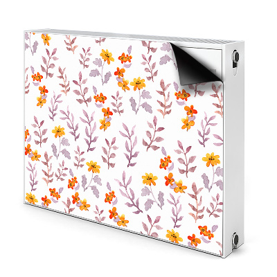 Magnet decorativ pentru calorifer Flori pictate