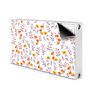 Magnet decorativ pentru calorifer Flori pictate