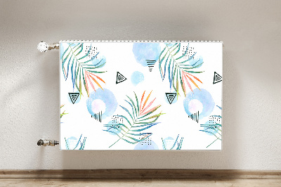 Magnet decorativ pentru calorifer Model tropical