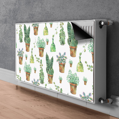 Magnet decorativ pentru calorifer Cacti pictați